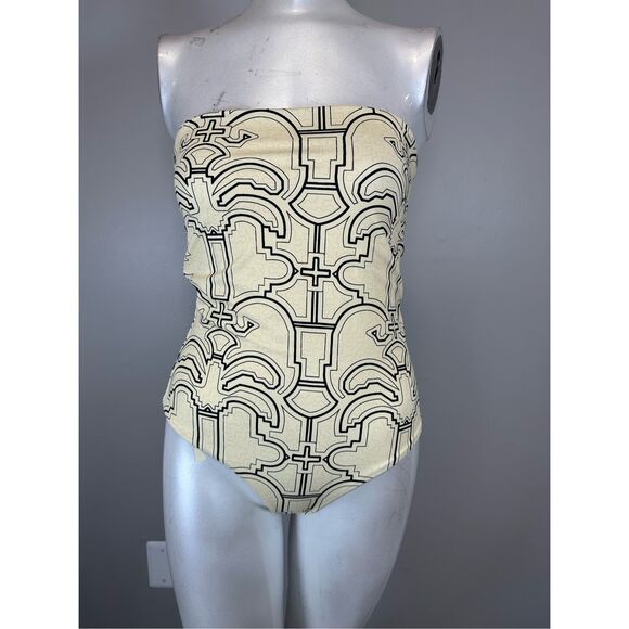 NWT Johanna Ortiz Western Edge Strapless One-Piece Swimsuit Size S $450 - Picture 5 of 10
